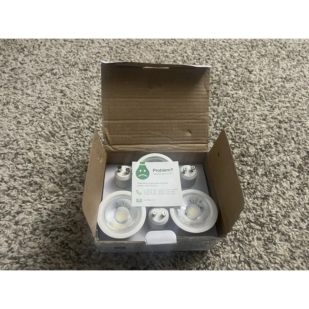 Lepro GU10 LED Bulb Dimmable, 50W Halogen Equivalent Light Bulbs, 5.5W 5000K - Picture 11 of 11